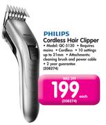 Philips Cordless Hair Clipper QC-5130