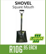 Lasher Shovel Square Mouth-Each