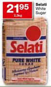 Selati White Sugar-2.5Kg 
