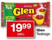 Glen Teabags-200's 