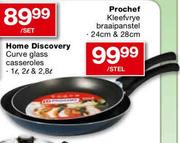 Prochef Kleefvrye Braaipanstel 24cm-Per Steel