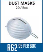 Dust Masks-20 Per Box