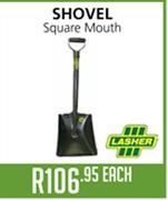 Lasher Square Mouth Shovel
