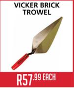 Vicker Brick Trowel