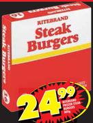 Ritebrand Frozen Steak Burgers-800G