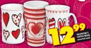 Valentine's Coffee Mugs-Each