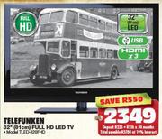 Telefunken 32" (81cm) Full HD LED TV(Model:TLED-320FHD)
