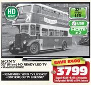Sony 32" (81cm) HD Ready LED TV(Model:KLV-32R402)
