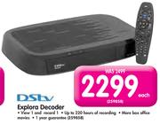 DSTV Explora Decoder