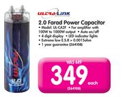 Ultra Link 2.0 Farad Power Capacitor ULCA2F
