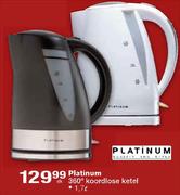 Platinum  Koordlose Ketel 1.7 Ltr - 