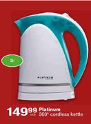 Platinum cordless Kettle 2 Ltr - Each