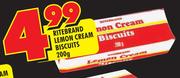 Ritebrand Lemon Cream Biscuits-200gm