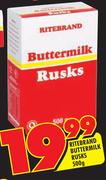 Ritebrand Buttermilk Rusks-500gm