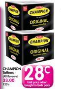 Champion Toffees (All Flavours)-120's