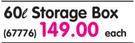 Formosa 60L Storage Box