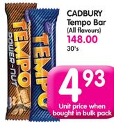Cadbury Tempo Bar(All Flavours)-30's