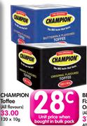 Champion Toffee(All Flavours)-120x10G