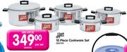 Hort 10 Piece Cookware Set-Per Set