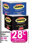 Champion Toffee(All Flavours)-120x10g