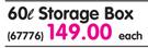 Formosa 60L Storage Box-Each
