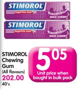 Stimorol Chewing Gum (All Flavours)-40's