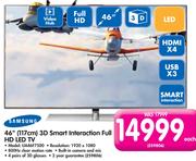 Samsung 46"(117cm) 3D Smart Interaction Full HD LED TV UA46F7500