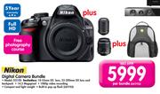 Nikon Digital Camera Bundle D3100