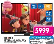 Sinotec 50"(127cm) Full HD Slim LED TV STL50ME82