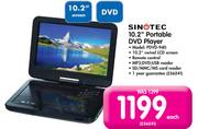 Sinotec 10.2" Portable DVD Player PDVD940