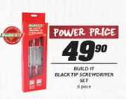 Build It Blacktip Screwdriver Set-6 Piece