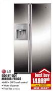 LG Side By Side Mirror Fridge-640l