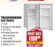 Telefunken Bar Fridge-110l