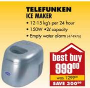 Telefunken Ice Maker-12/15kg 