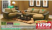 H&H Collection 2 Piece Sierra Lounge Suite