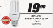 Build ItEnergy Saver ES 3U 11 Watt(Cool White)