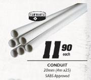 Conduit 20MM (4Mx25) Pipe-Each
