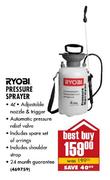 Ryobi Pressure Sprayer-4ltr
