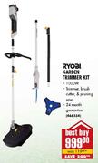 Ryobi Garden Trimmer Kit-1000w