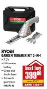 Ryobi Garden Trimmer Kit 2-in-1