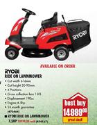 Ryobi Ride On Lawnmower