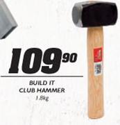Build It Club Hammer 1.8kg-Each