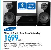 Samsung Micro Hi-Fi With Dual Dock Technology MM-E430