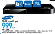 Samsung 3D Blu-Ray Player BDF5500