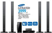 Samsung 5.1 3D Blu-Ray Tall Boy Home Theatre System HTF5550