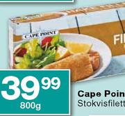 Cape Point Stokvisfilett-800g