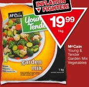 McCain Young & Tender Garden Mix Vegetables-1kg
