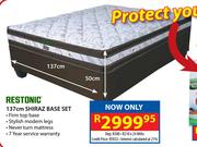 Restonic 137cm Shiraz Base Set