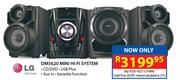 LG DM5620 Mini Hi-Fi System