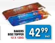 Bakers Bisc Topper-12 x 125g